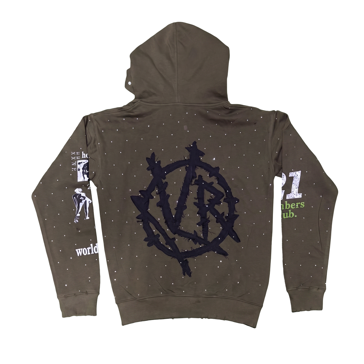 Origin Hoodie back in Army Green