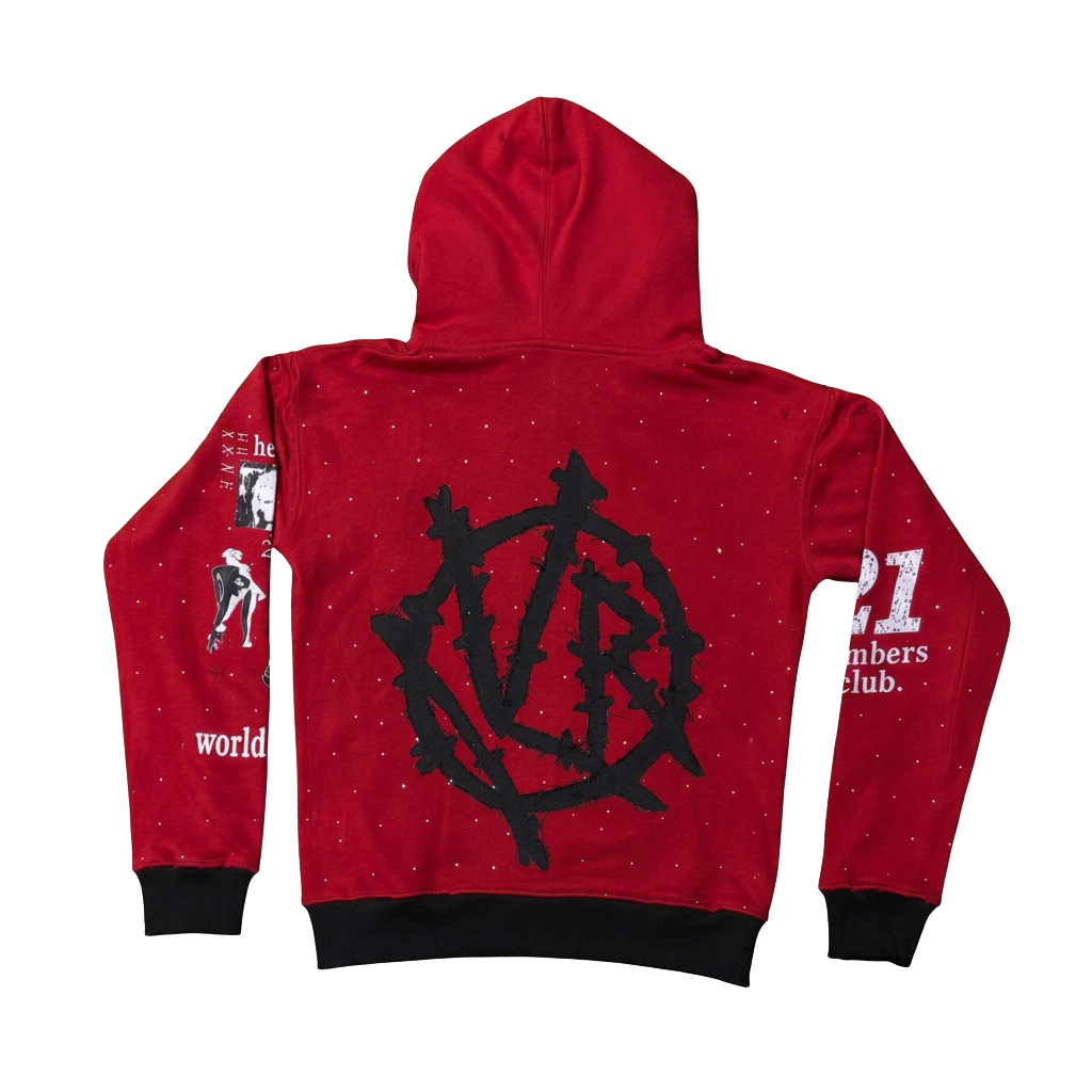 Origin Hoodie back in Blood Red