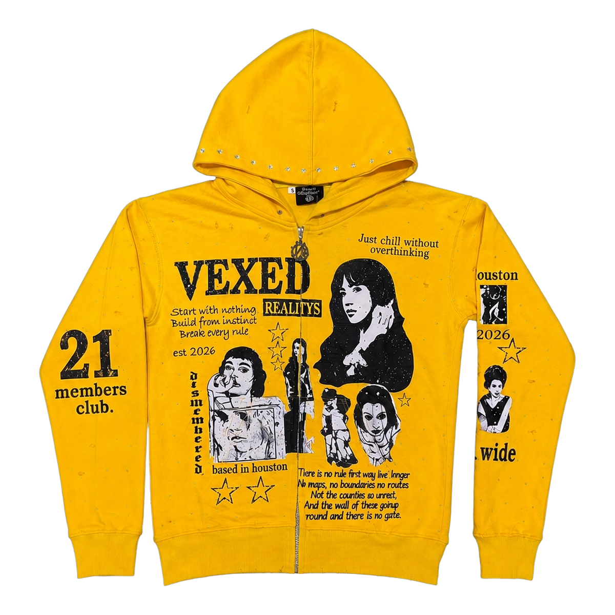 Origin Hoodie in Mustard Yellow