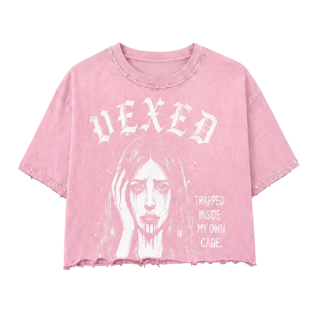 Troubled Soul Tee in Bubblegum