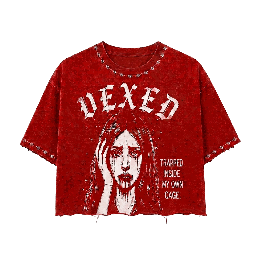 Troubled Soul Tee in Blood
