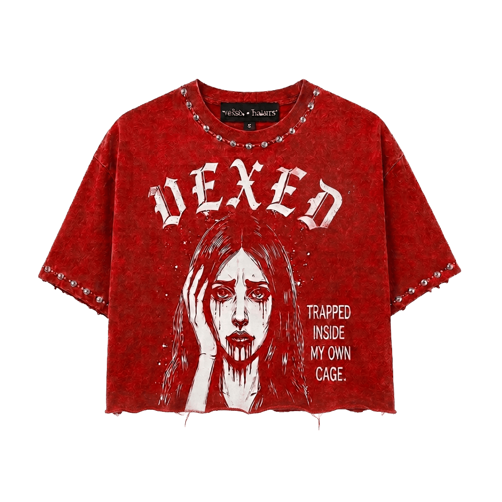 Troubled Soul Tee in Blood